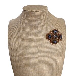 SARAH COVENTRY VINTAGE (LIGHT OF THE EAST) BROOCH/ PIN‎ FROM THE 1960'S VGC